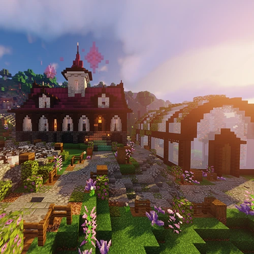 Crystal-Themed Fantasy Base Preview