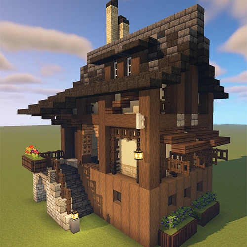 Dark Rustic Cottage Preview