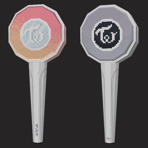 TWICE Candybong Infinity Lightstick Model Preview